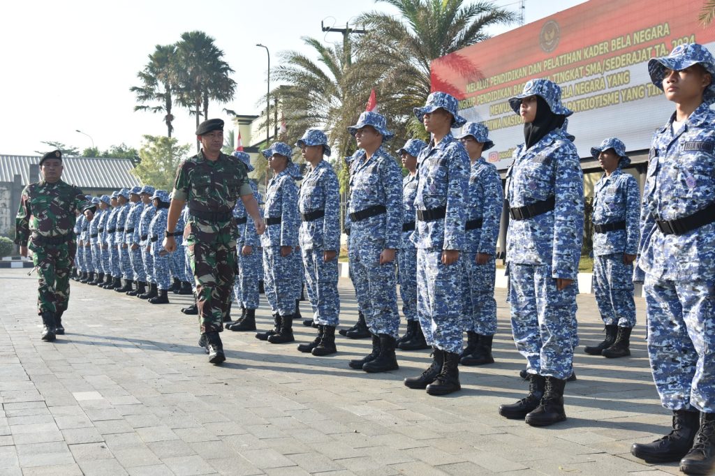 Diklat Pembinaan Kesadaran Bela Negara Lingkup Masyarakat Gabungan Organisasi Kemasyarakatan